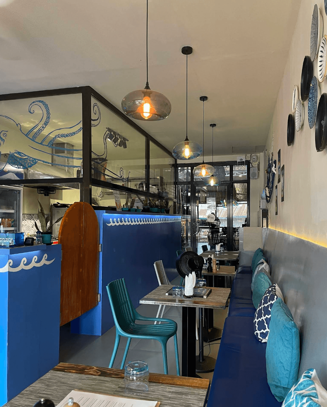 Mediterrania scenic dining view